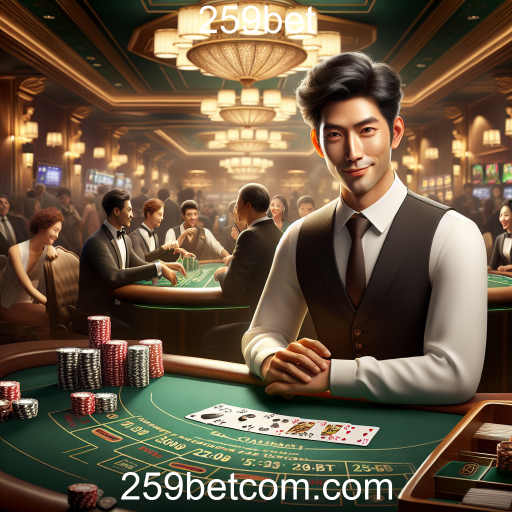 Vivencie a Emoção do Cassino Ao Vivo na 259bet